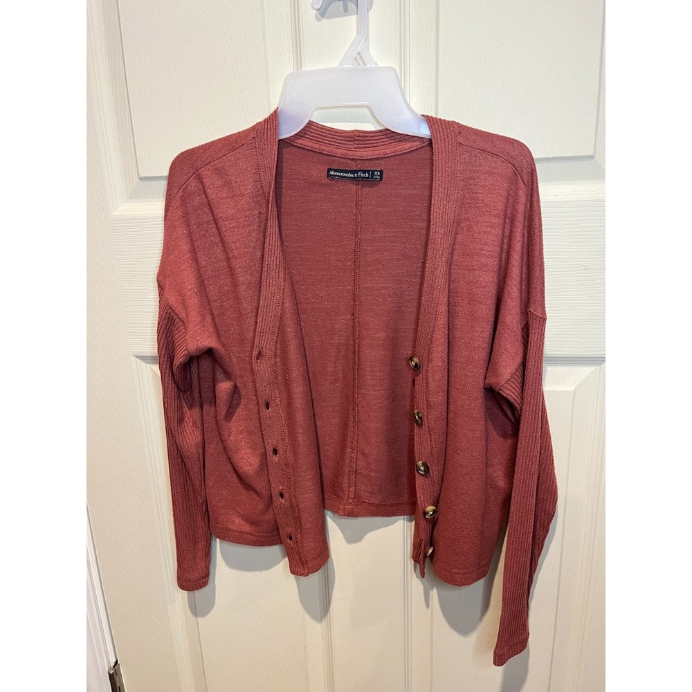 Abercrombie & Fitch Rose Cardigan with Buttons